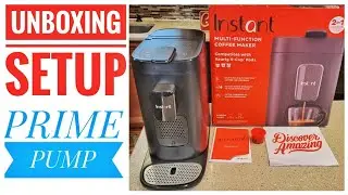 SETUP Instant 2 in 1 Multi-Function K-Cup Coffee Maker & Espresso Machine Nespresso Pods 140-6013-01