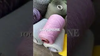 Filati in puro cotone per progetti estivi da realizzare con prodotti naturali.