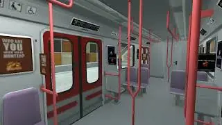 Subway simulator 3D Ride On PC Computer Ice Arena To National Museum With Passenger mode