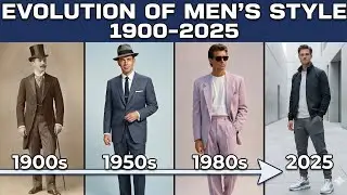 Men's Style 1900s - 2025s Evolution