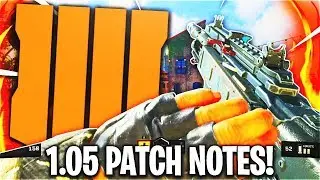 *NEW* 1.05 BLACK OPS 4 BETA UPDATE NOW! - 12 GAME CHANGING BUFFS, NERFS, + MORE! (BO4 Update 1.05)