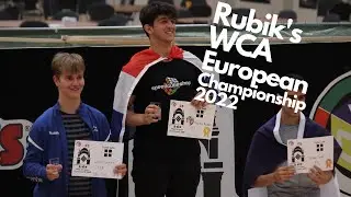 Rubikin kuution Euroopan-mestaruuskilpailut 2022 | K&ouml;&ouml;penhamina