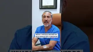 What Never Do As A Bariatric Surgeon
