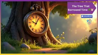The Tree That Borrowed Time 🌳⏰ | Magical English Story for Kids | Moral Story