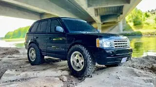Tamiya CC01 Range Rover Sport HSE - scale off road drive