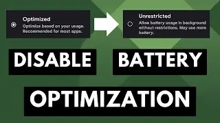Google Pixel Tip - How to Exclude an App from Android's Battery Optimization Feature?