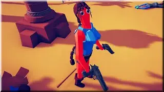 Lara Croft with Hair Physics in TABS! - Totally Accurate Battle Simulator Mod