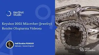 Keyshot 2025 Mücevher (Jewelry) Render Oluşturma