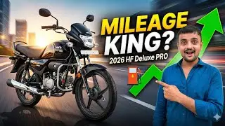 2026 Hero HF Deluxe PRO Review 🔥 Mileage King 100cc | Price, Features, Real Mileage Test