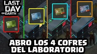 ABRO LOS 4 COFRES DEL LABORATORIO | LAST DAY ON EARTH: SURVIVAL | [El Chicha]