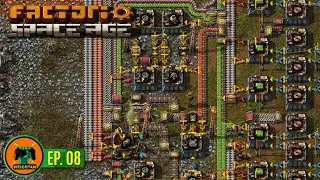 PRIMEROS ROBOTS EN VUELO - EP. 8 // Factorio SPACE AGE 