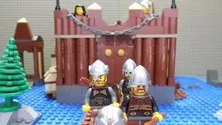 Lego the Hobbit: the battle for Lake-Town (Esgaroth) part 1