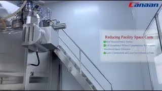 🚀 Canaan High Shear Mixer | Advantages of High-Level Wall-Embedded Design
