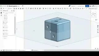 OnShape Tutorial - creating a simple dice