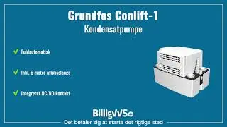 Grundfos Conlift-1 Kondensatpumpe | EAN: 5710626733828