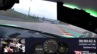 Porsche Cayman GT4 // Sascha Halek // Sachsenring // Onboard