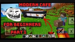 Built a Modern Cafe in Minecraft ☕ | Aesthetic Build#Shorts#YTShorts#ViralShorts#MinecraftShort
