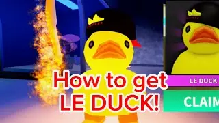 How to get new secret skin LE DUCK in Roblox Guesty!