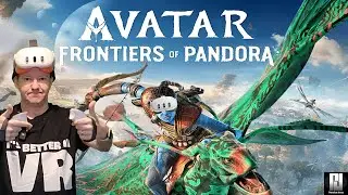 Avatar: Frontiers Of Pandora is STUNNING in a VR headset with Luke Ross VR Mod!