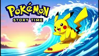 Pokemon Story Time | Pikachu's Surf #pokemonstory
