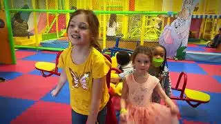 Victoria & Sofia Playground Adventure: Fun & Games