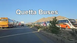Bus Horn Pakistan | Karachi to Quetta Buses | Quetta Buses Horn