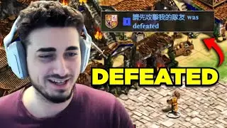 We Defeated One of Them On Blackforest 4v4 | AoE2