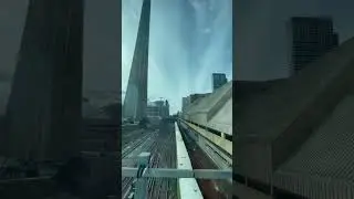 CN Tower, Go Train #shortvideo #canada #reels #commuting #viral #shorts #ontario #toronto