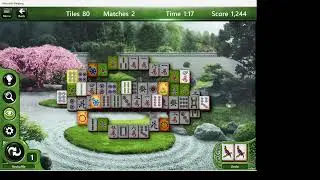 Microsoft Mahjong  (PC Game - WIndows 10 Version) - Saucer Puzzle Longplay - Mode: Expert