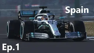 SAFETY CAR DRAMA!!! FERRARI SCREW UP STRATEGY!!! | F1 Custom Season Round 1/8 | Spain