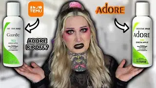 TEMU VERSION OF ADORE HAIR DYE?!