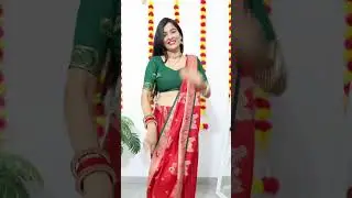 Dola silk saree draping tutorial #saree #drape #sareedraping #rekhamishra 