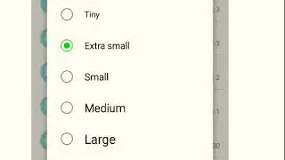 Message font size problem fixed easy