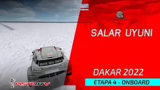 rFactor / Rally Dakar 2022 / Etapa 4 / Salar de Uyuni / Onboard