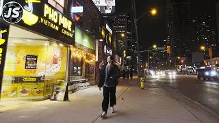 Yonge & Sheppard to the Enchanted Lights in North York | Toronto Walk (HDR)