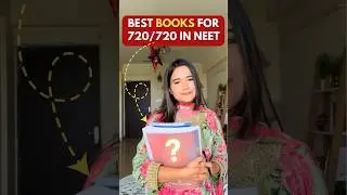 Best books for 720/720 in NEET  #NEET #neetpreparation