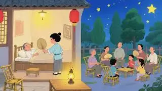 Three Charaters Classic: Bed Warming by Huang Xiang