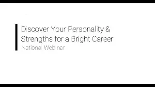 National Webinar on Discover Personality & Strengths for a Bright Career ||DB College|| Boscosoft||