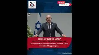 Israel PM Netanyahu Threatens Qatar, Contradicting Trump's Assurance | Gaza War Escalates #worldnews