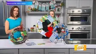 Idaho Today: Easy Holiday Wreath with Idaho Lottery Tickets