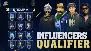 [🔴LIVE] CLASH OF CONSISTENCY | INFLUENCERS QUALIFIER GROUP-A | FREE FIRE@raadvaiyt829@ItzKabbo
