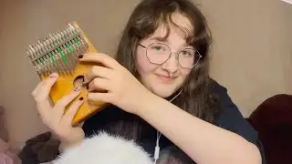 Lofi ASMR - Kalimba sounds (soft music, notes, instrument)