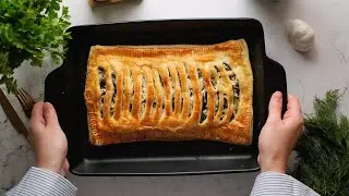 Рецепт пирога с курицей и шпинатом