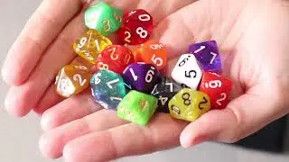 25 Pieces Polyhedral Dice Set Review | Black Pouch for Other Table Games