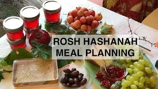 ROSH HASHANAH MEAL PLANNING 2019 - Jewish Recipes for Your Holiday Table (Rosh Hashanah 2019, Ep. 3)
