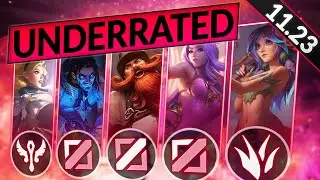 15 UNDERRATED Champions of ALL ROLES to ONE-TRICK in Patch 11.23 - LoL Guide