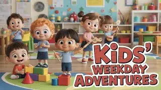 Weekdays | Days of the Week | Learn Weekdays for Kids | Fun Learning | Baby Kids