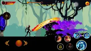Shadow Fighter 2 Stage 10 💀Zone 2 Silent Forest 🌳 Fight with the Boss ☠️