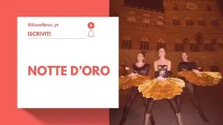 Golden Night, quindici sfere luminose accendono Piazza del Campo