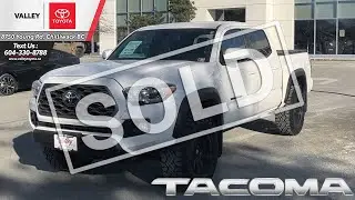 (SOLD) A used 2023 Toyota Tacoma for sale at Valley Toyota in Chilliwack # 22301A